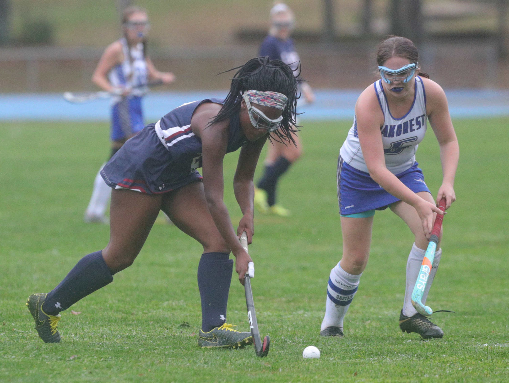 Lacey vs Oakcrest Field Hockey game